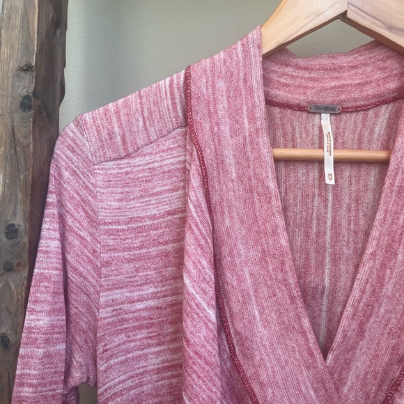 Free People Open Front Cardigan Sweater - Picture 2 of 12